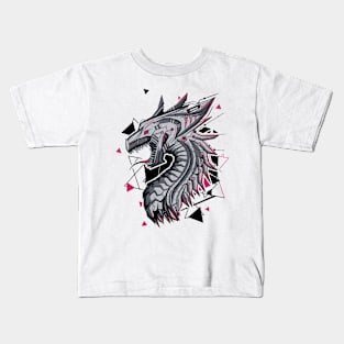 Mechanic dragon | anime Kids T-Shirt